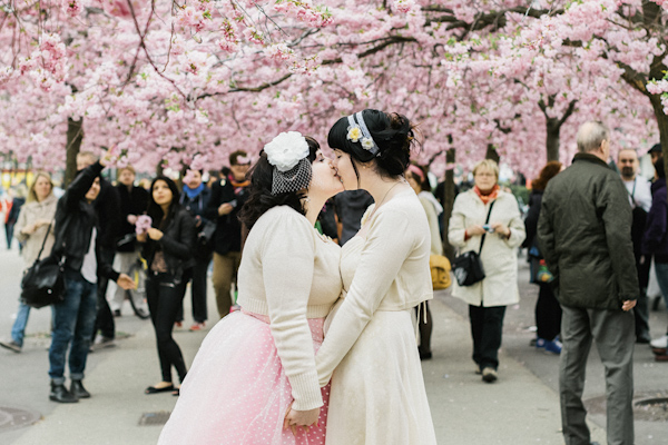 wedding photo by 2 Brides Photography - Sweden wedding photographers | via junebugweddings.com