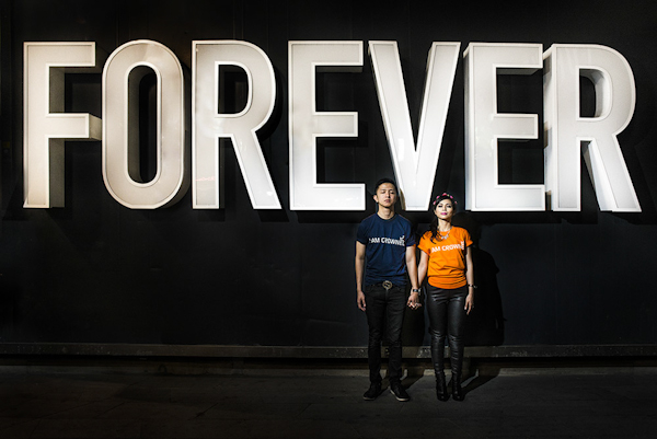 engagement photo by Sigit Prasetio of THEUPPERMOST | via junebugweddings.com