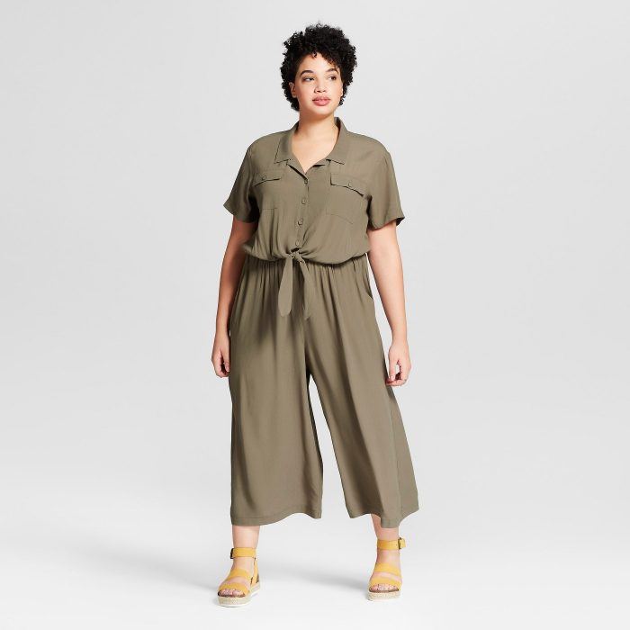 universal thread tie front jumpsuit