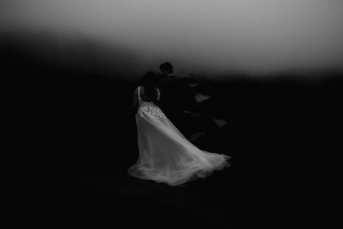 storm wedding veil pic