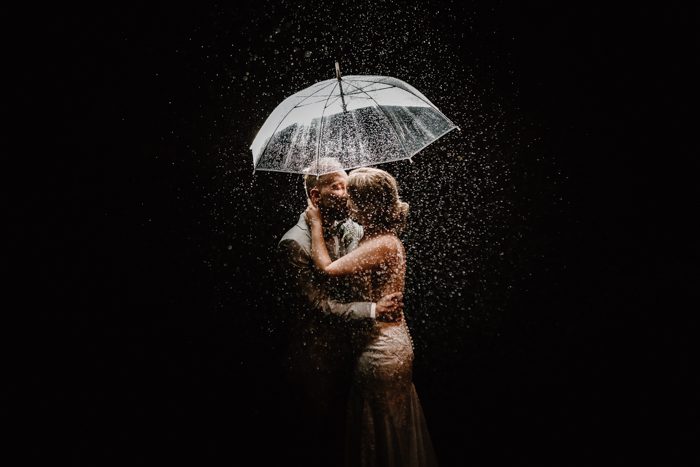 couple in the rain after dark photo challenge