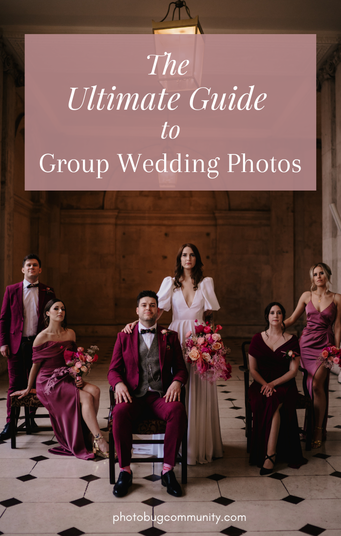 The Ultimate Guide to Group Wedding Photos
